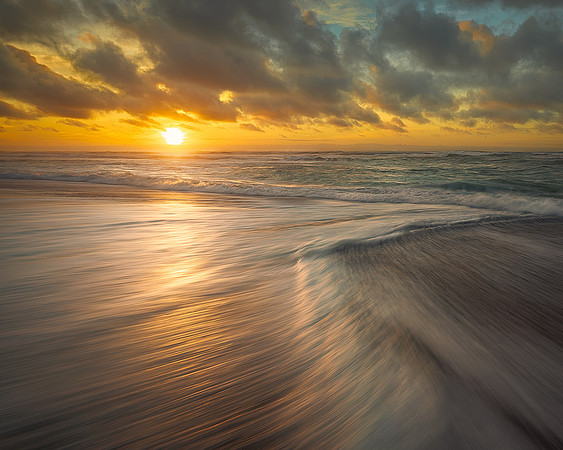 "Wave Patterns No. 1" Manchester State Park, Mendocino County, CA