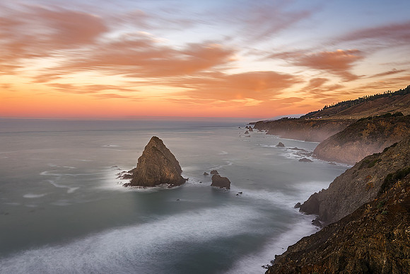 "Pastel Morning" North of Elk, Mendocino County, CA